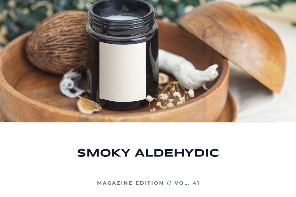 smoky aldehydic